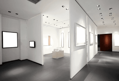 Professionally finished contemporary commercial interior